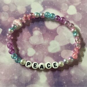 Taylor Swift-Inspired “PEACE” Bracelet